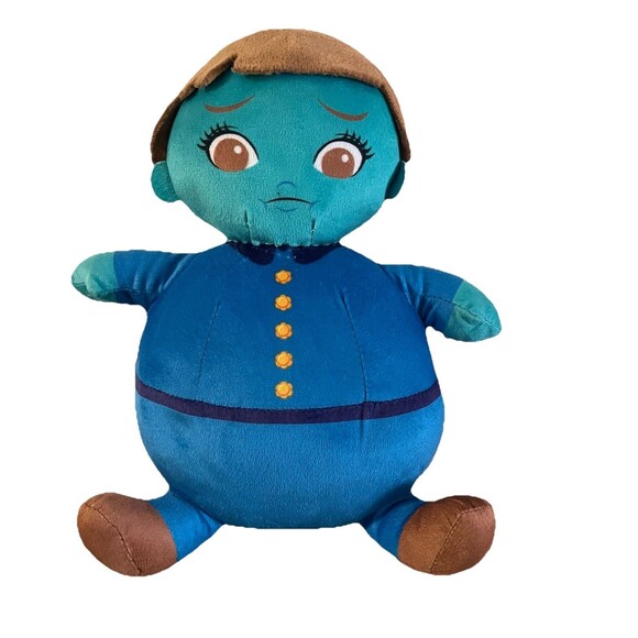 Willy Wonka & the Chocolate Stuffed Plush Factory Violet Beauregarde Blueberry - Picture 1 of 6